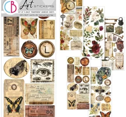 Online Ciao Bella Art Stickers "Cabinet of Curiosities"