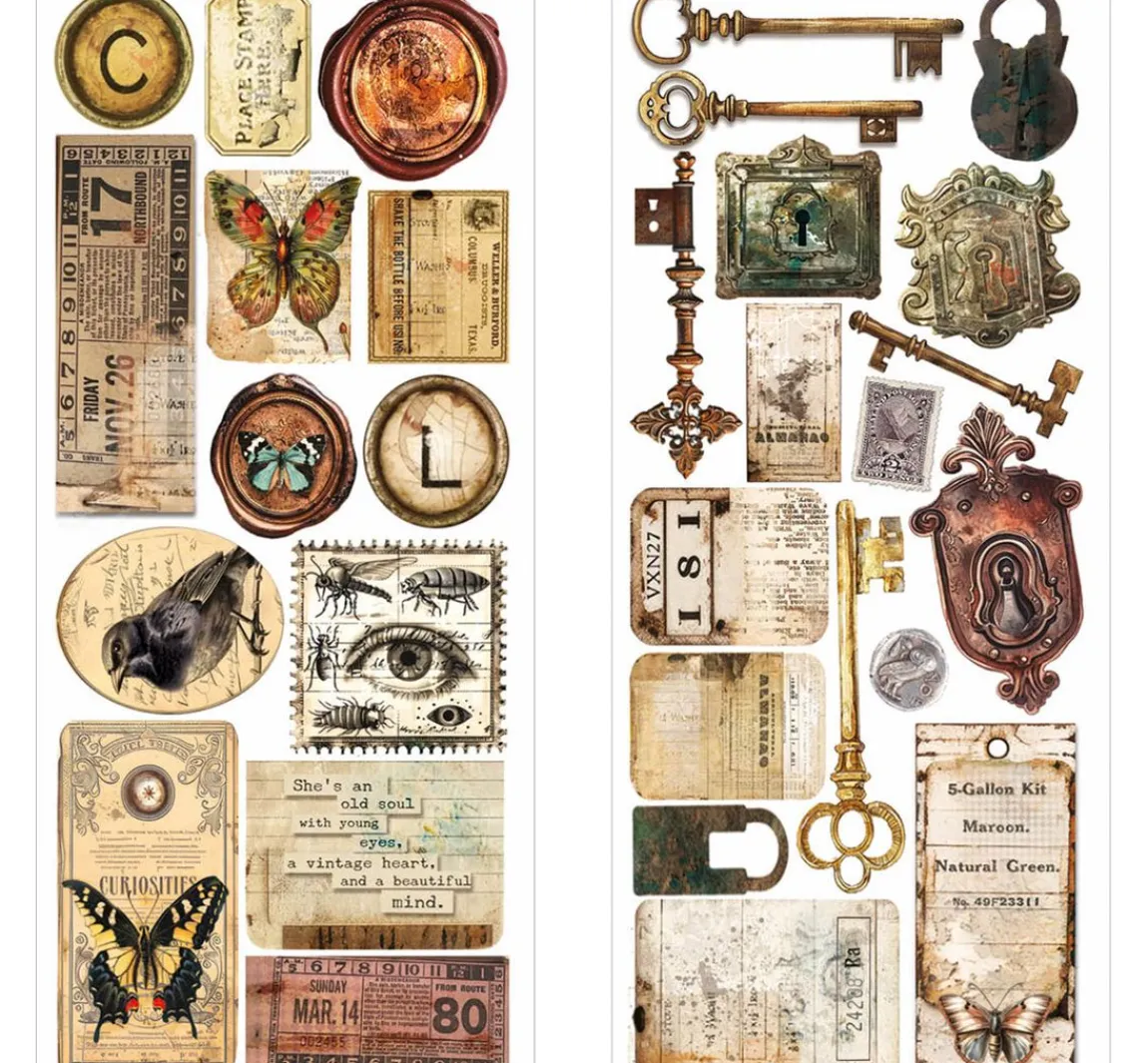 Online Ciao Bella Art Stickers "Cabinet of Curiosities"