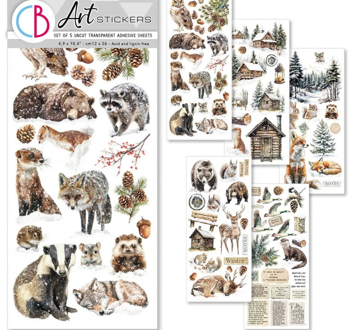 Outlet Ciao Bella Art Stickers "Forest Tales"