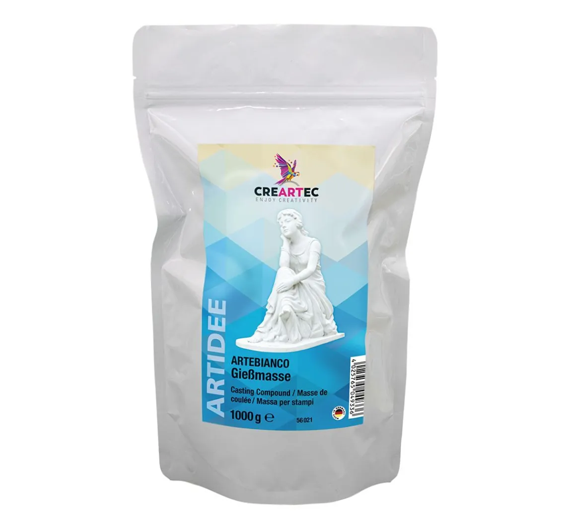 CREARTEC Artebianco Gießmasse, weiß