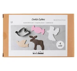 Clearance creativ company Ausstechformen-Set "Elch & Co."