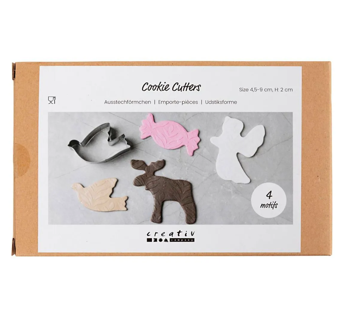 Clearance creativ company Ausstechformen-Set "Elch & Co."