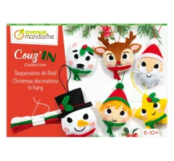 Best My Mandarine Avenue Mandarine Kreativ-Box Nähen Mini Couz’IN "Weihnachtsanhänger"