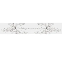 Best URSUS Banderole "Einladung zur Hochzeit"
