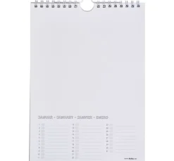 Clearance folia Bastel Dauerkalender, 17 x 24 cm