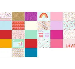 Hot folia Bastelblock "Glitter Everywhere"