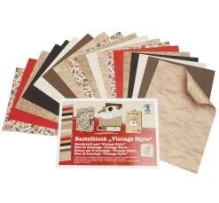 Discount URSUS Bastelblock "Vintage Style"