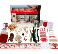 Hot creativ company Bastelbox Wichteltür "Weihnachtsszenen"