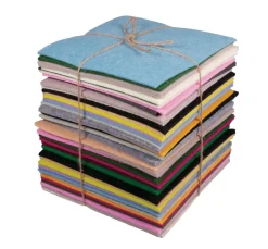 New Rayher Bastelfilz-Mix "Bunt", 1-5 mm, 500 g