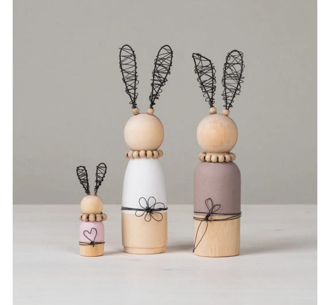 Online Rayher Bastelpackung "Hasenfamilie"