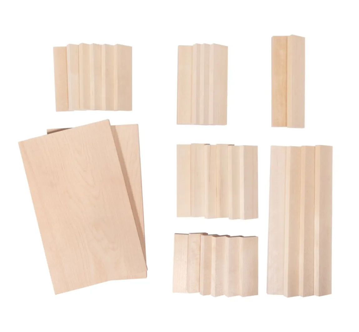 Online Rayher Bastelpackung Holz "Klötzchen & Platten"