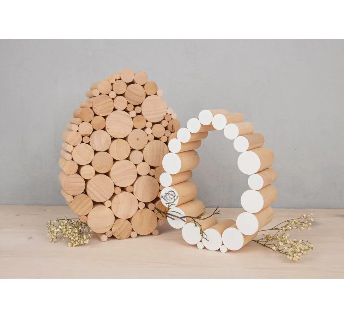 New Rayher Bastelpackung Holz "Rundstäbe"