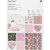 New Rico Design Bastelpapier-Block "La Vie En Rose"