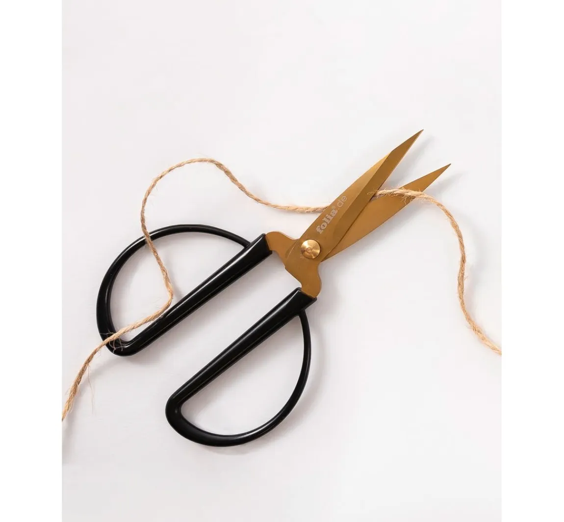 Outlet folia Bastelschere "Gold"
