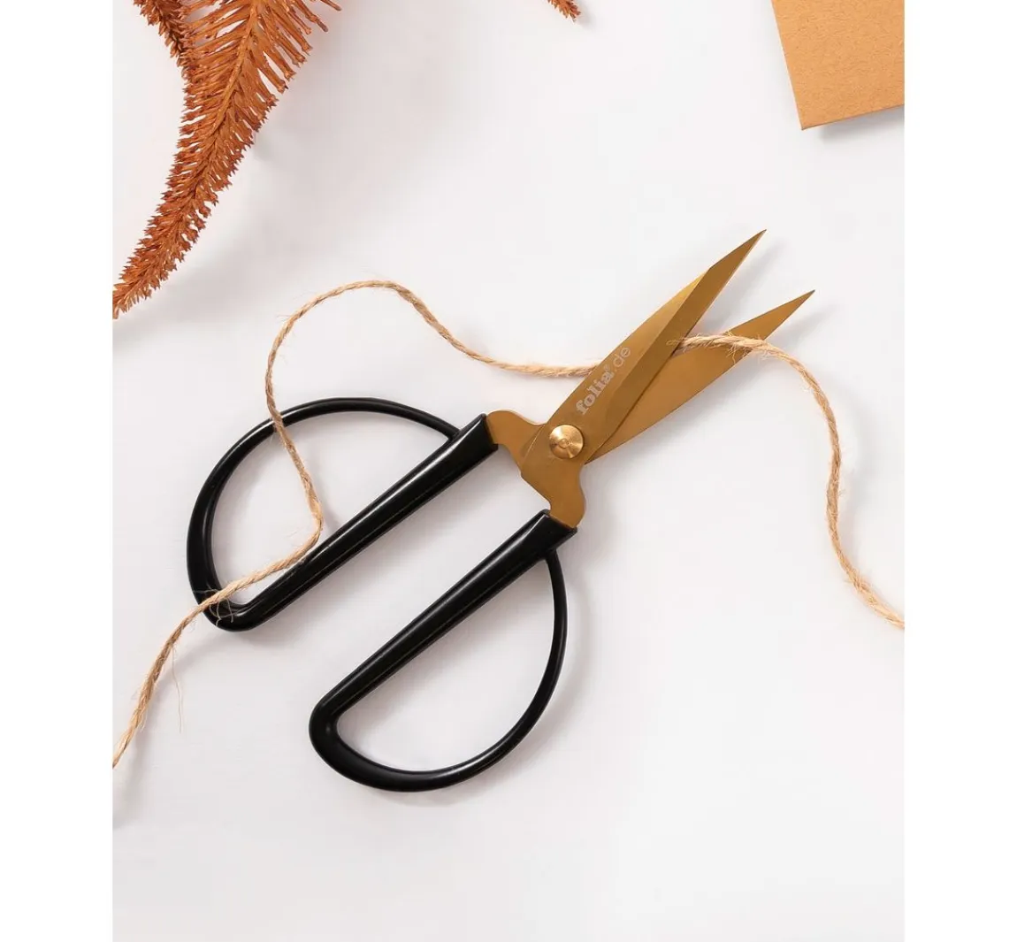 Outlet folia Bastelschere "Gold"