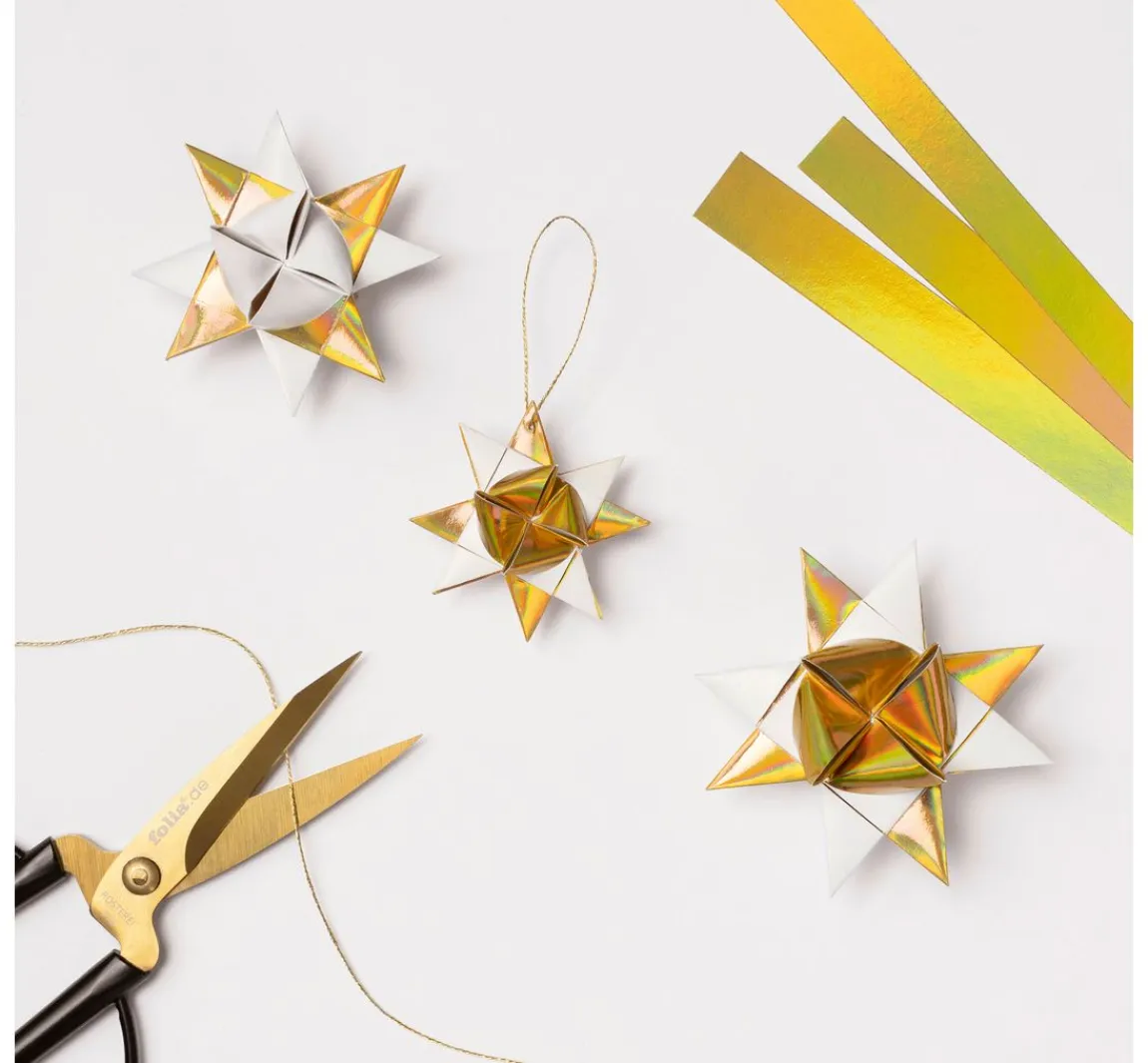 Outlet folia Bastelschere "Gold"