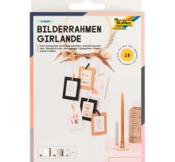 Discount folia Bastelset "Bilderrahmen-Girlande"