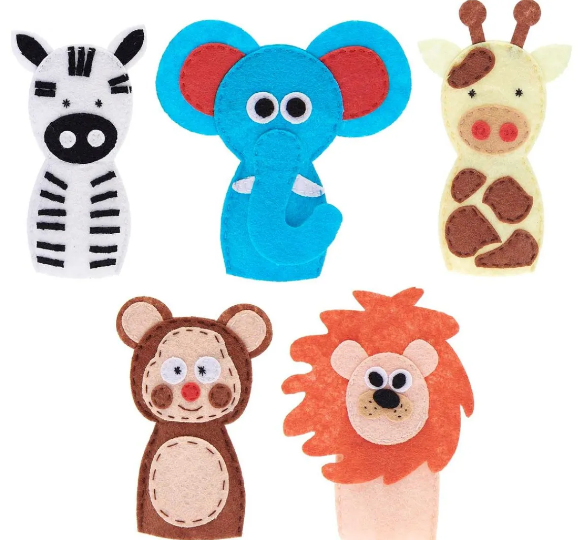 Outlet Rico Design Bastelset Fingerpuppen "Tiere"