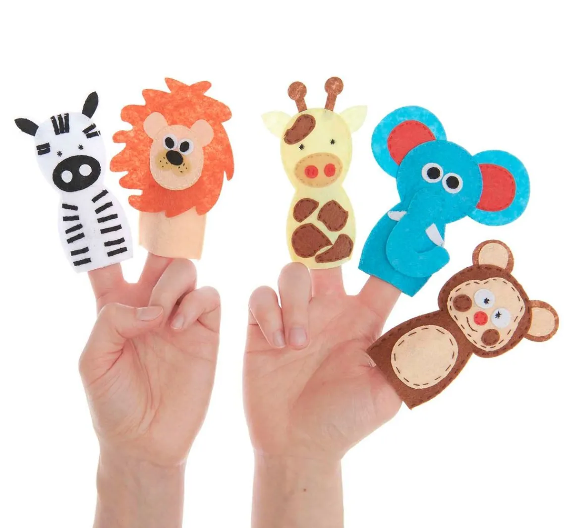 Outlet Rico Design Bastelset Fingerpuppen "Tiere"