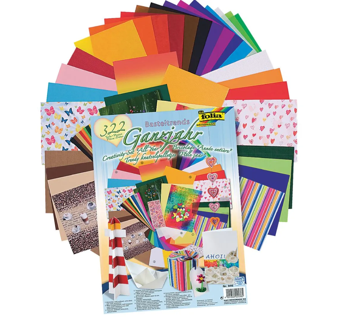 Best folia Bastel-Set "Ganzjahr"