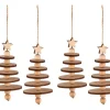 New Rayher Bastelset Holz Baum-Anhänger