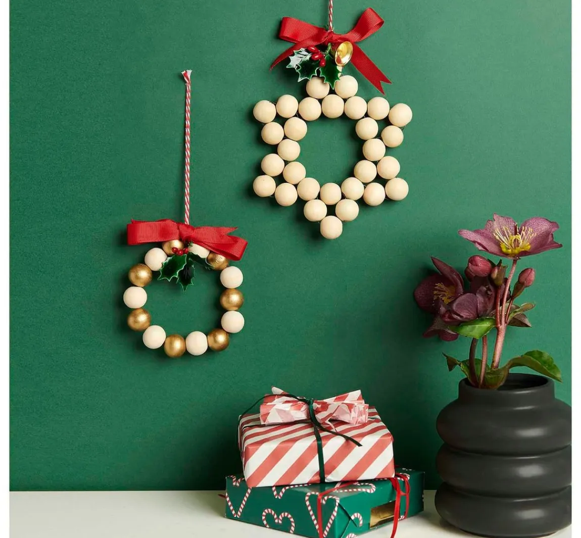 Outlet Rico Design Bastelset Holzperlen "Kranz"