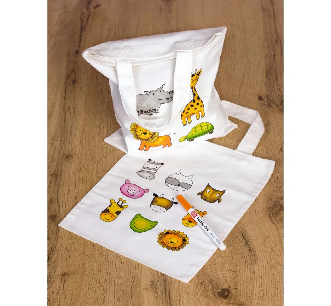 Outlet KNORR prandell Bastelset Kindertaschen "Animals & Zoo"