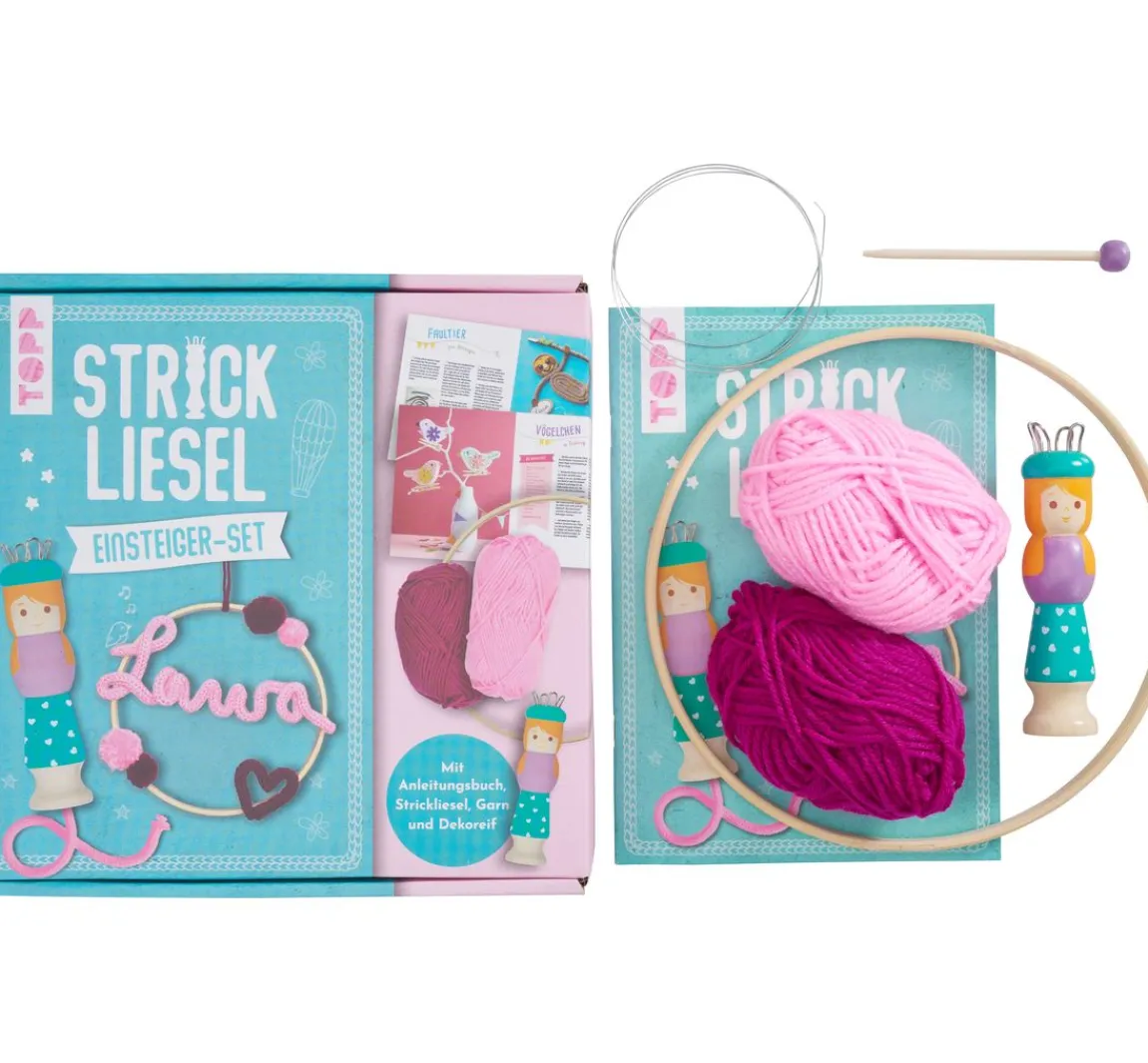Discount Topp Bastelset "Meine erste Strickliesel"