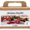 Clearance creativ company Bastelset Weihnachtskugeln "Makramee"