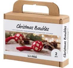 Clearance creativ company Bastelset Weihnachtskugeln 
