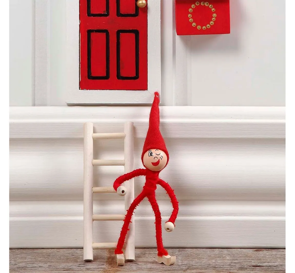 New creativ company Bastelset Wichteltür "Elf Door"