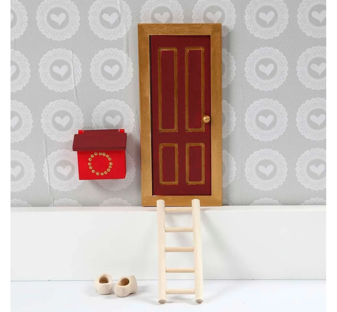 New creativ company Bastelset Wichteltür "Elf Door"