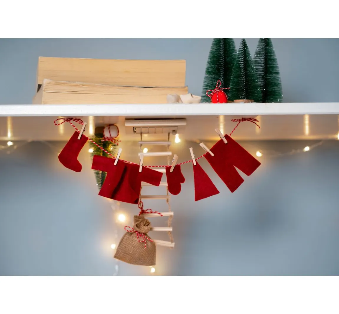 New creativ company Bastelset Wichteltür "Elf Door"