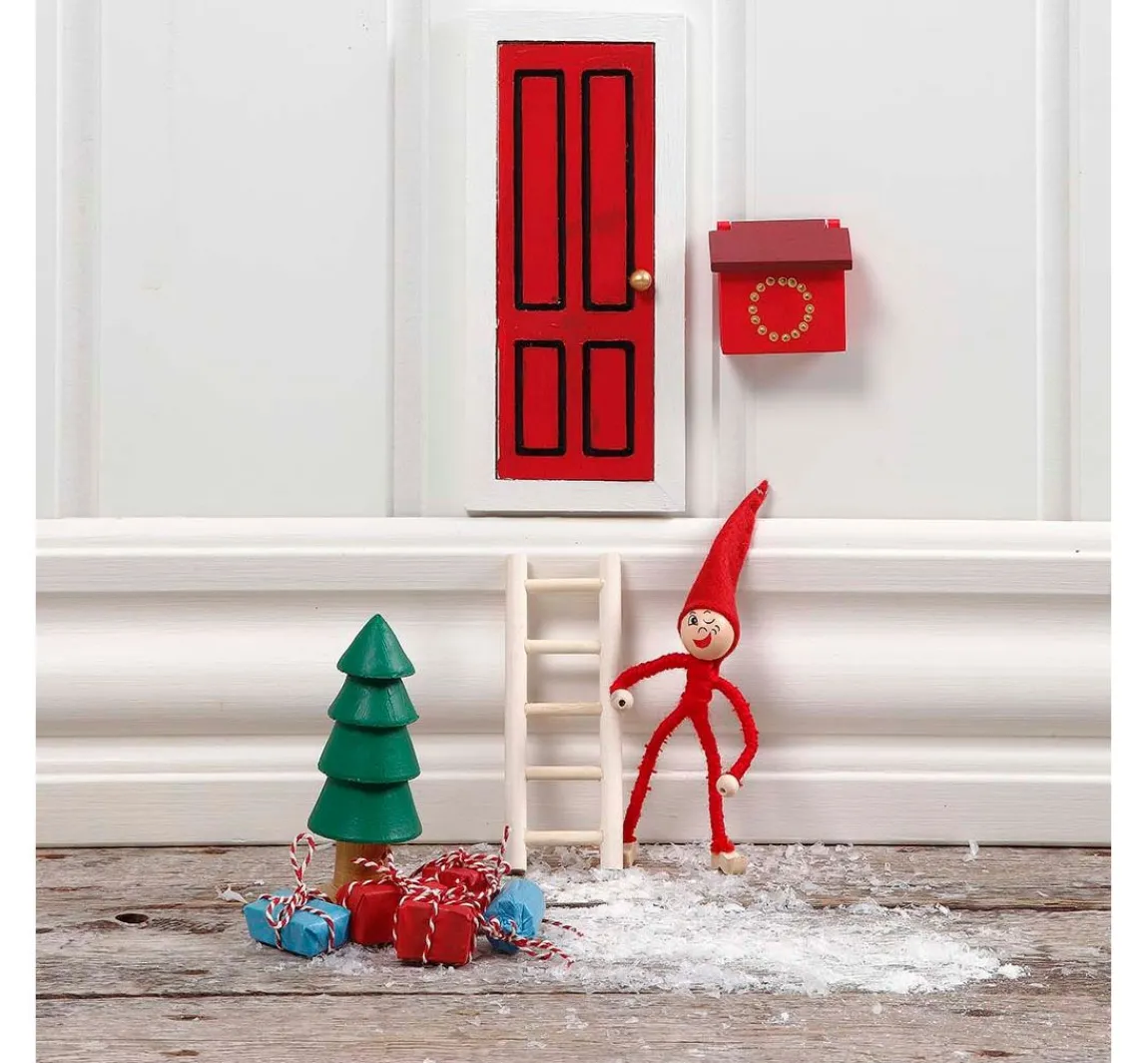 New creativ company Bastelset Wichteltür "Elf Door"