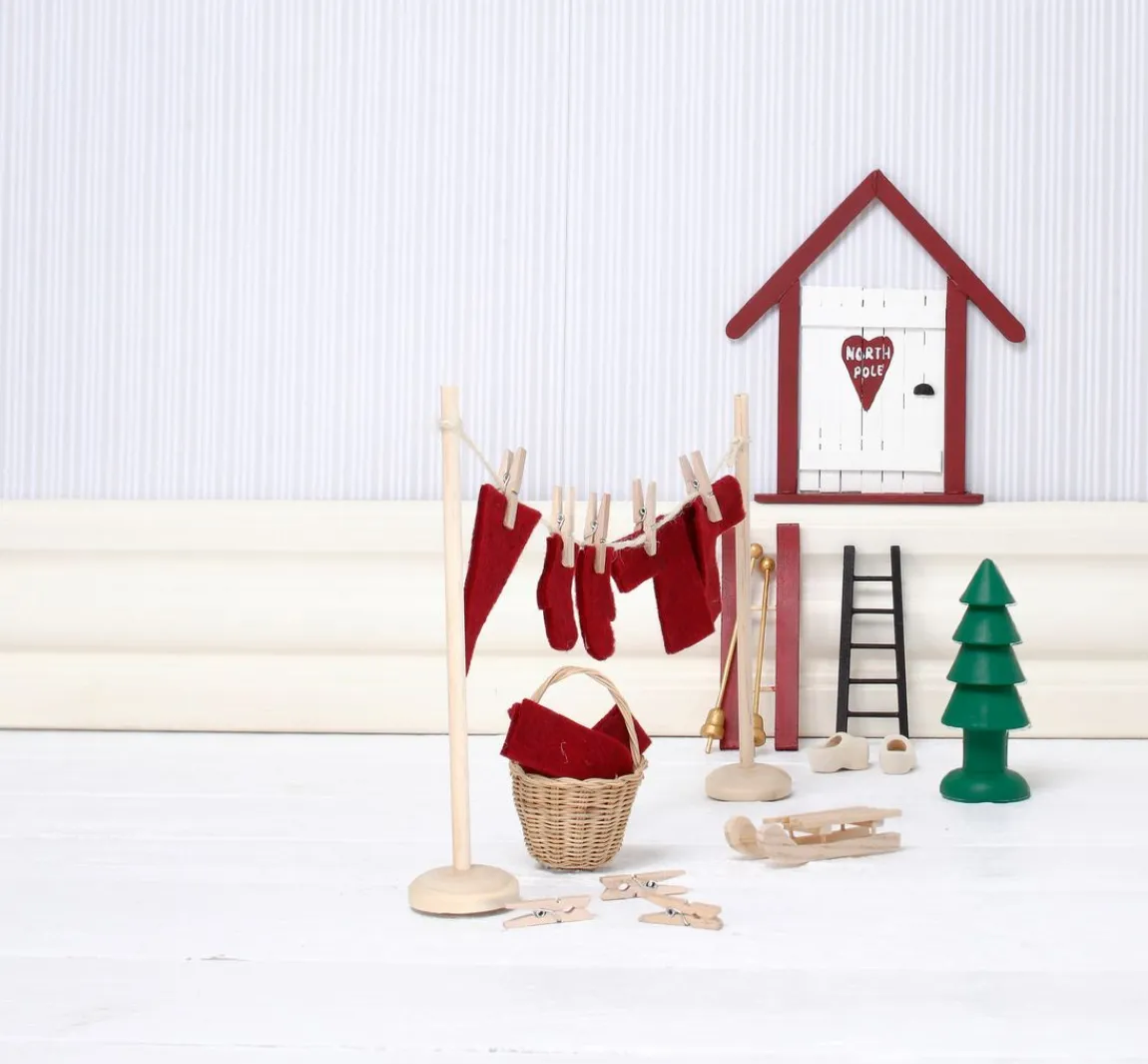New creativ company Bastelset Wichteltür "Elf Door"