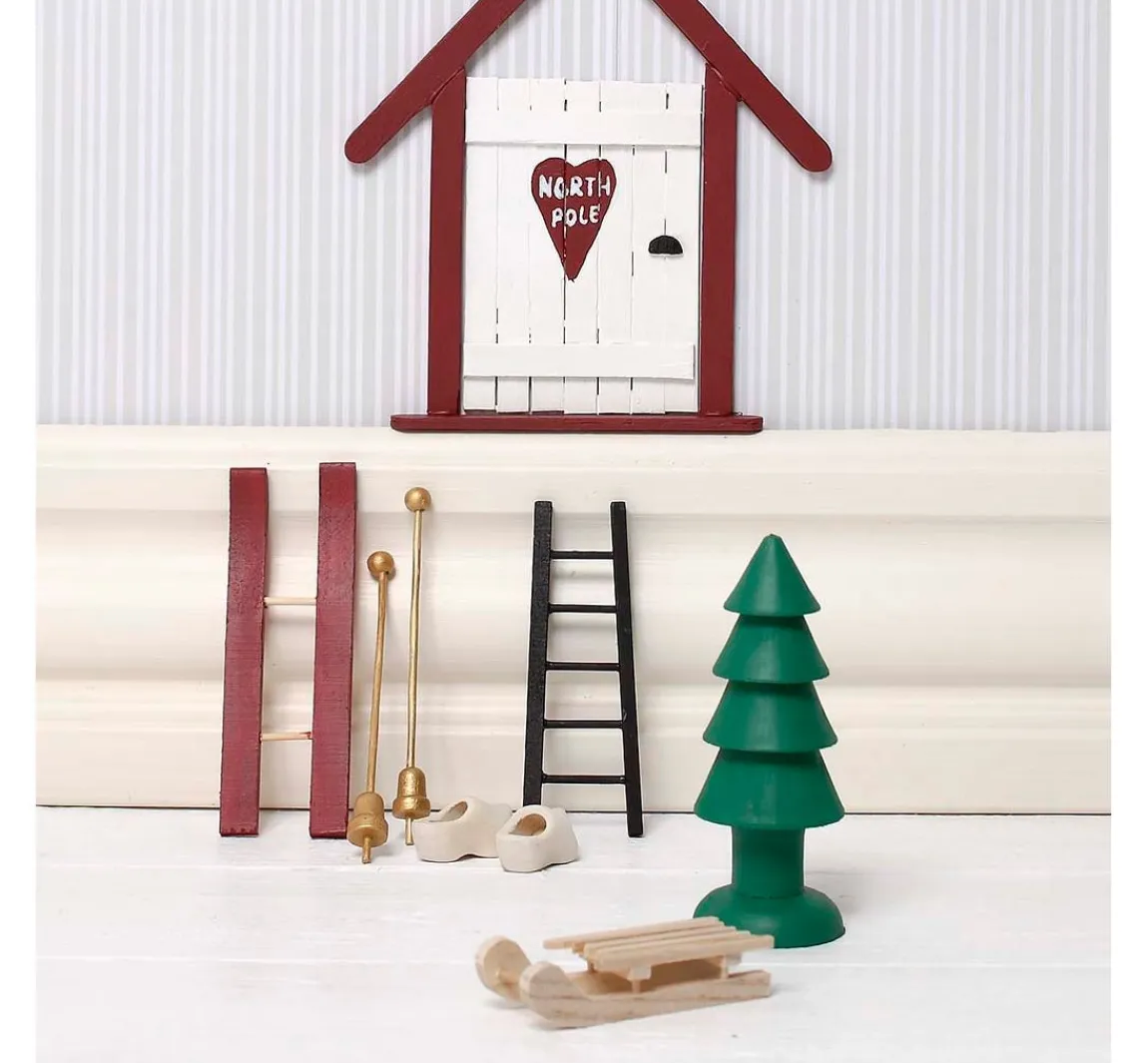 New creativ company Bastelset Wichteltür "Elf Door"