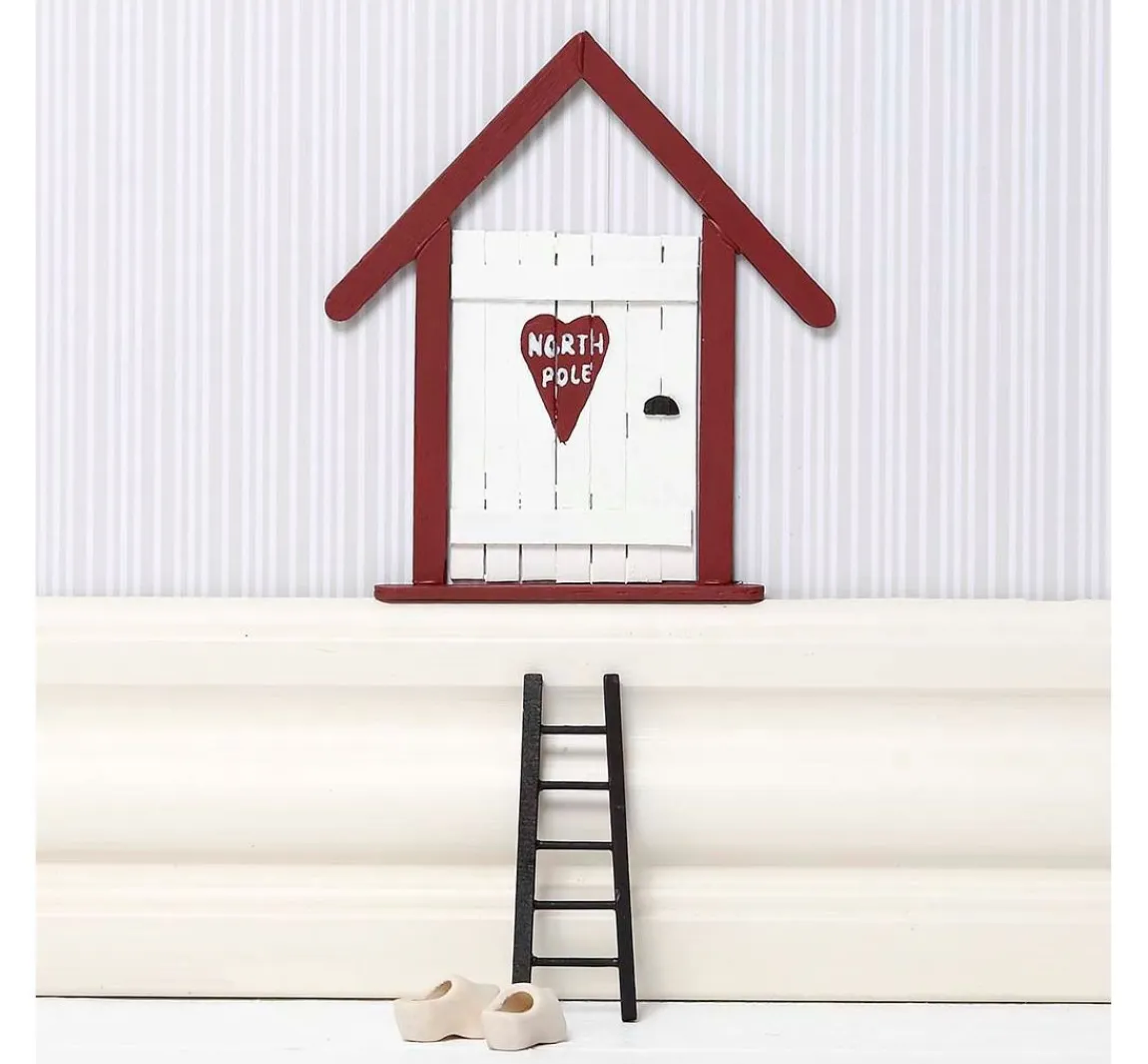 New creativ company Bastelset Wichteltür "Elf Door"