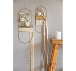 Outlet HALBACH Baumwoll Kordel mit Lurex und formbarer Drahtseele