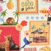 Outlet Globaltex Baumwoll-Stoff "Agua de Coco"