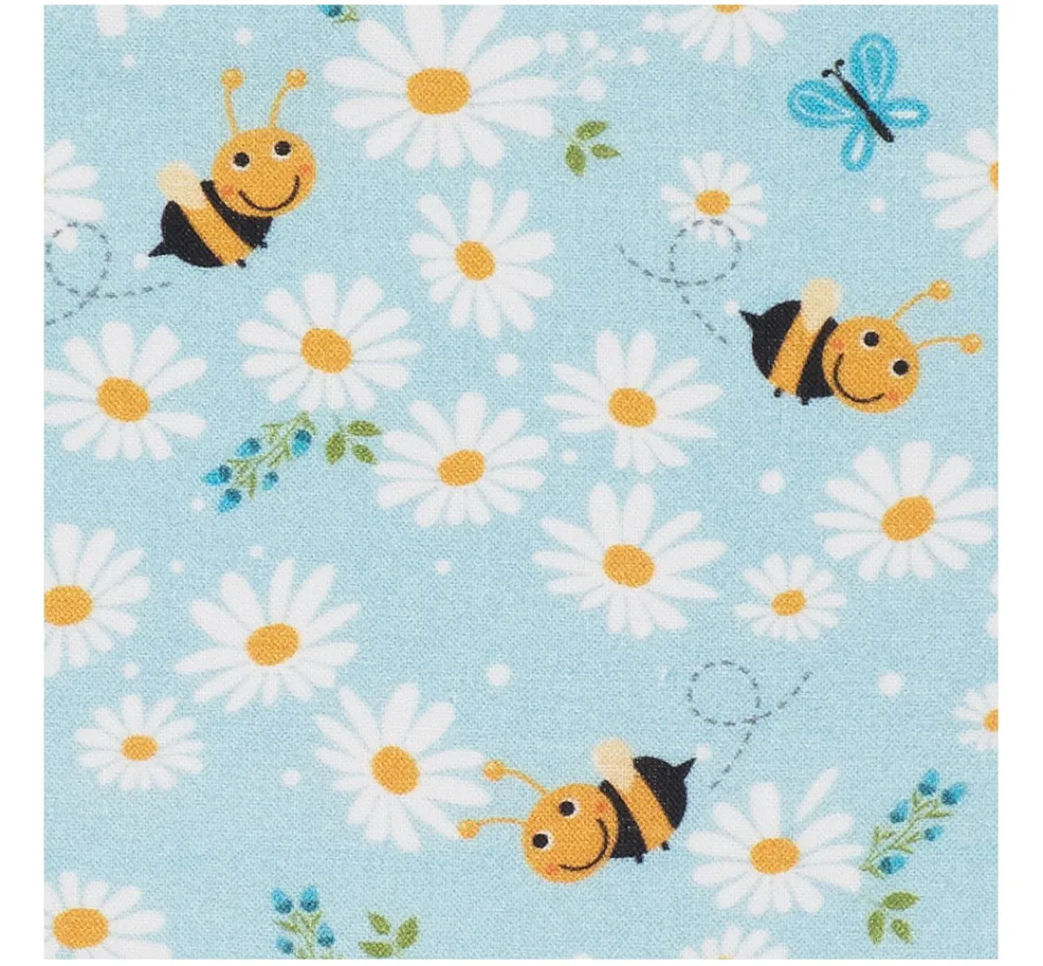 Hot VBS Marktplatz Baumwoll-Stoff "Bienchen"