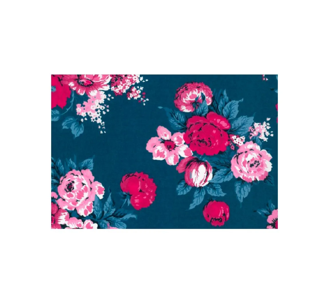 Hot Westfalenstoffe Baumwoll-Stoff "Blumenbouquet"