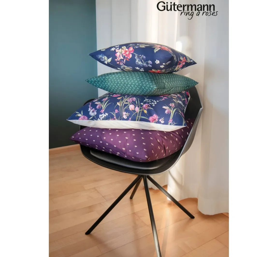 Clearance Gütermann creativ Baumwoll-Stoff "Brilliant" Blüten