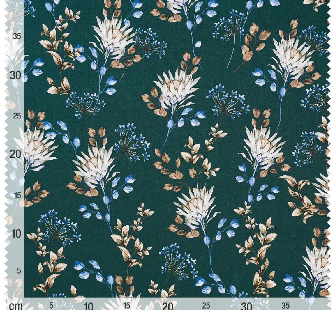 Hot Gütermann creativ Baumwoll-Stoff "Brilliant" Bright Flowers