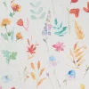 Best Globaltex Baumwoll-Stoff "Bunte Blumen"