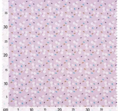 Online VBS Marktplatz Baumwoll-Stoff "Clara Violet"
