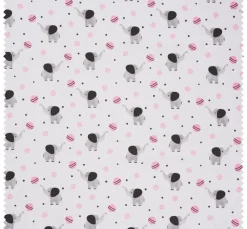 Globaltex Baumwoll-Stoff "Elefant Lilo"