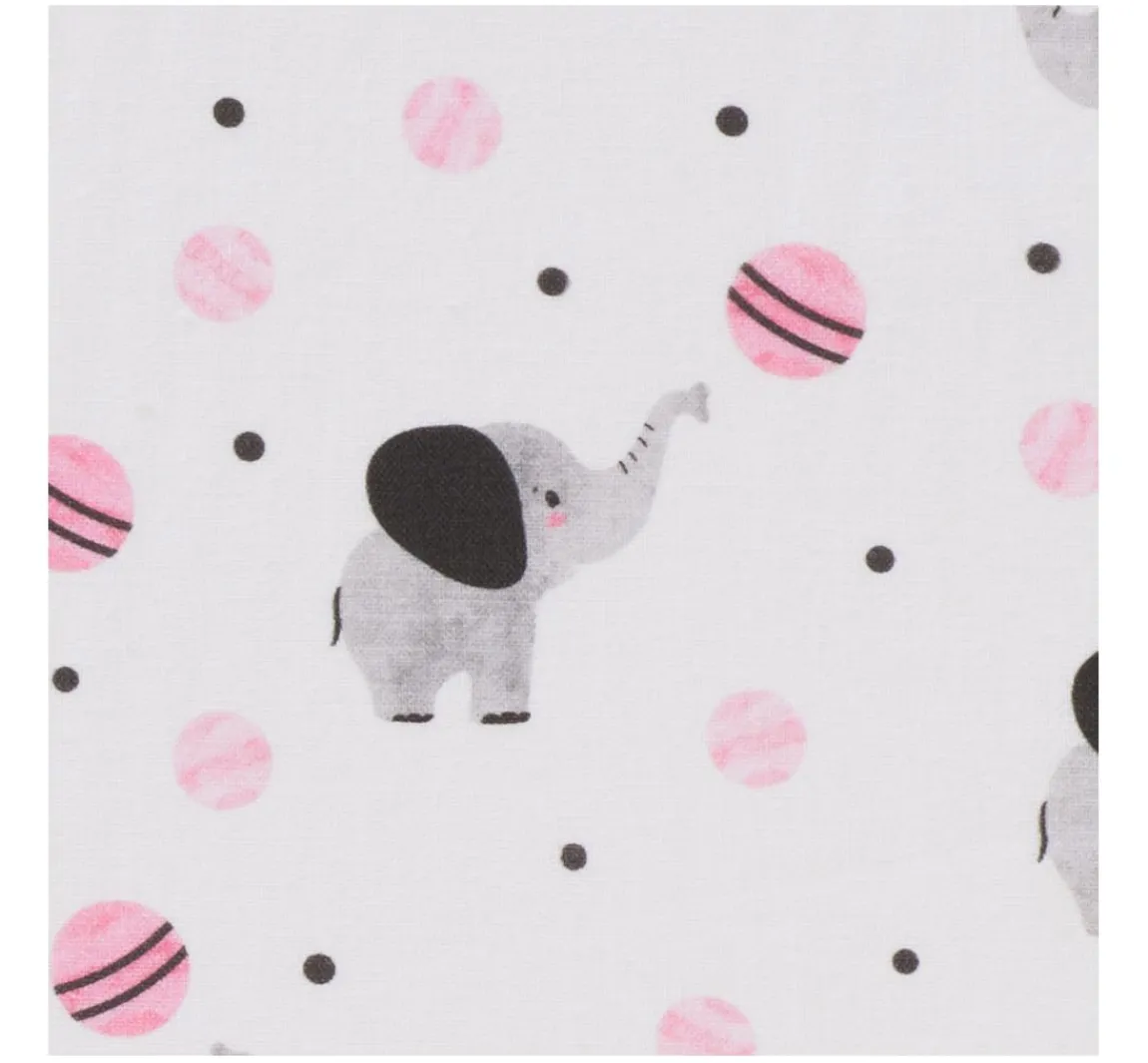 Globaltex Baumwoll-Stoff "Elefant Lilo"