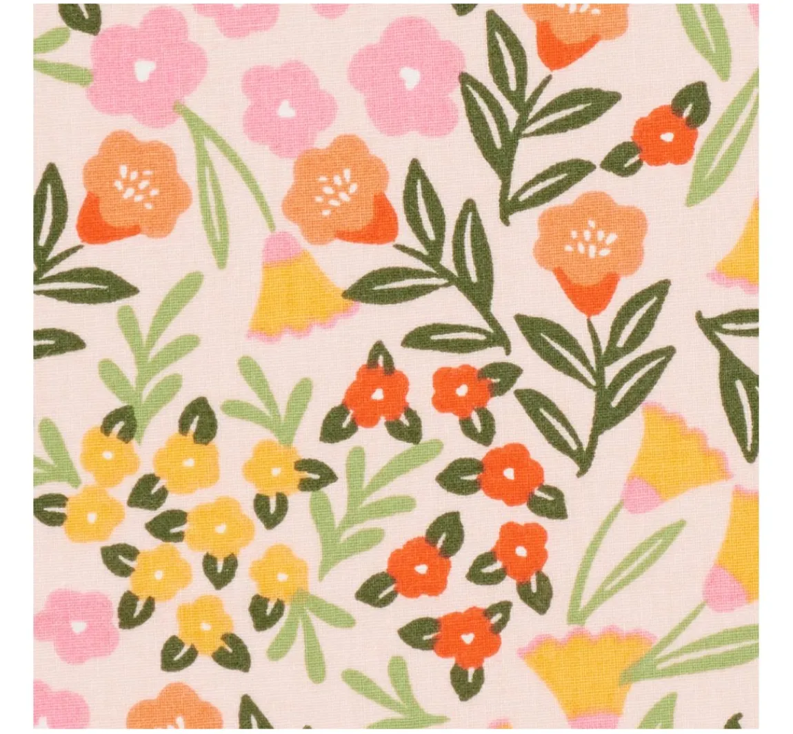 Discount VBS Marktplatz Baumwoll-Stoff "Flowers Color Crush"