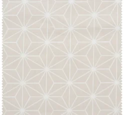 Clearance VBS Marktplatz Baumwoll-Stoff "Geometrischer Stern" Polyester beschichtet