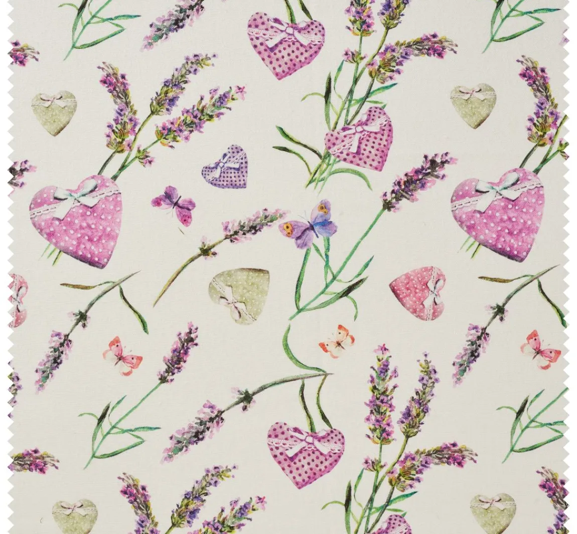 Globaltex Baumwoll-Stoff "Lavanda"